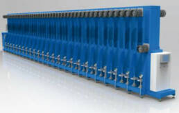 Twisthole for fine glass yarns